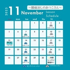 沖縄　《11月限定イベント🍀》　腰痛改善の教室🌺　パークヨガ🧘開催します！の画像