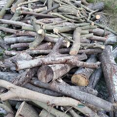 原木薪広葉樹軽トラック積み放題４千円の画像