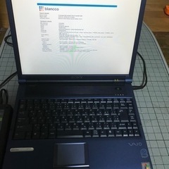 SONY VAIO ノートパソコン　ジャンク品の画像