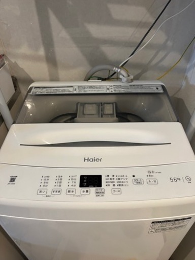 ハイアール全自動電気洗濯機　JW-U55A