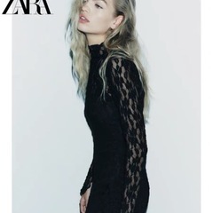 ZARA 黒いスカート（一度だけ使います）
