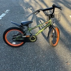 美品！子供用中古自転車 18インチ スタンド付