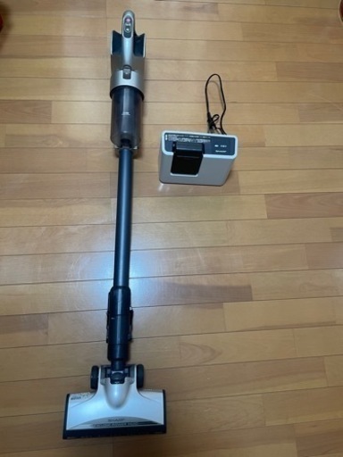 シャープ　コードレス掃除機　EV sx200充電器バッテリー付き