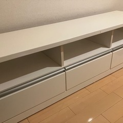 テレビ台　ホワイト　さしあげます
