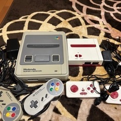 スーパーファミコンとファミコンセット