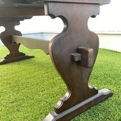 レア☆オールド カリモク  センター テーブルの画像