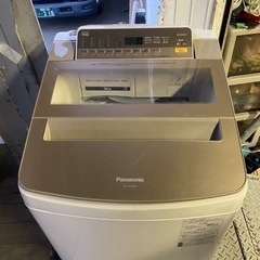 北九州市内配送無料　保証付き　2018年10kg　パナソニック Panasonic NA-FA100H6-T [全自動洗濯機 10kg ブラウン]