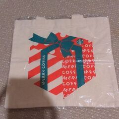 未開封スターバックス　スタバ　STARBUCKS　ミニトートバッ...