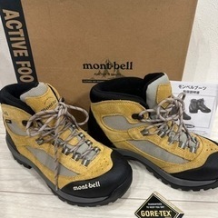 【試着のみ美品】mont-bell GORE-TEX タイオガブーツの画像
