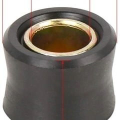 【新品】F FIERCE CYCLE モーターサイクルリアショックブッシュ 12mmラバー製 ショックアブソーバーブッシュ ショック吸収クッションの画像