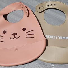 赤ちゃん ぱくぱく モグモグ お食事セット シリコンビブ シリコ...