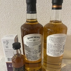 ボウモア12年・スモールバッチ（350ml）18年ミニの画像