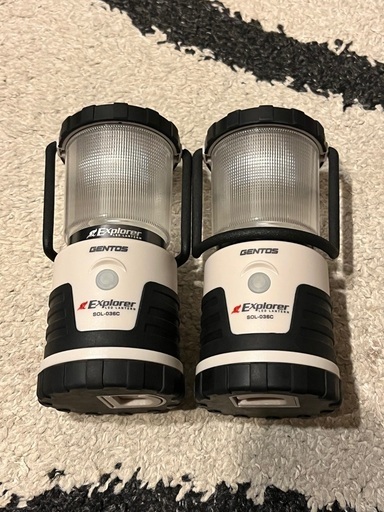 ジェントス　SOL-036C LEDランタン　2個セット