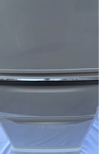 MITSUBISHI 三菱 MR-C34D-W 冷蔵庫 ホワイト ドア 右開き 冷凍庫 野菜室 自動製氷 大容量 保存 調理 料理 2