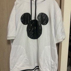 2019年ディズニーシーパーク内購入フード付きミッキーTシャツ