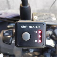 【GRIP HEATERで冬でも手先は暖か】マジェスティ155Sの画像