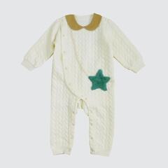 70サイズカバーオール　長袖冬服パジャマの画像