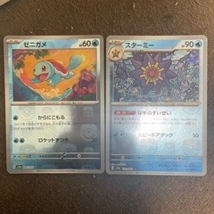 ゼニガメ・スターミーマスターボールミラー
