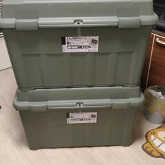 【ご予約済み】丈夫な多目的ボックス120L×2　80×1 3点セットの画像