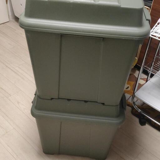 【ご予約済み】丈夫な多目的ボックス120L×2　80×1 3点セット