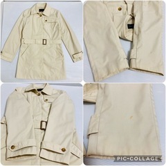 【Cosa de Ver】レディース　トレンチコート　ベルト　裏地　Mサイズの画像