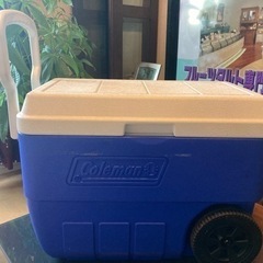 お値下げ！Coleman キャスター付ホイールクーラーボックス5850