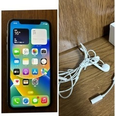 他サイトで売れてしまいました　終了します。iPhone XR SIMフリー　バッテリー88％64G 美品箱充電器イアホン