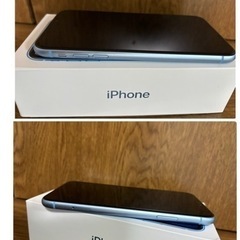 他サイトで売れてしまいました　終了します。iPhone XR SIMフリー　バッテリー88％64G 美品箱充電器イアホン