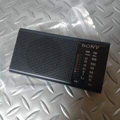 美品④【SONY】ソニーラジオ　AMFMラジオの画像