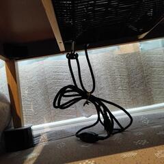 ﾌﾞﾗｳﾝCOLOR花柄布団付こたつ(1〜２人用)の画像