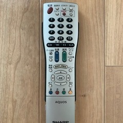 【受渡予定決定】シャープ テレビAQUOS 2009年製の画像