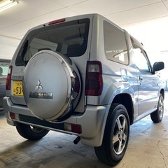乗って帰れるパジェロミニ！検1.5年ナビETC付き込み込み18万！ジムニークロカン軽バン軽トラ軽四！の画像