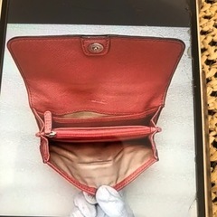 コーチ　レザーウォレットの画像