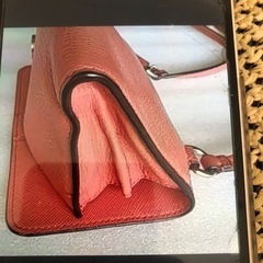 コーチ　レザーウォレットの画像