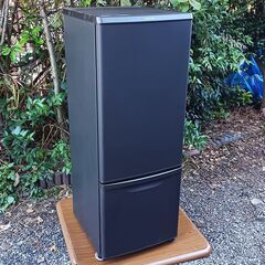 ★美品!!お届け可！★ 2020年製 Panasonic 168L 冷凍冷蔵庫 マットブラック NR-B17CW-T