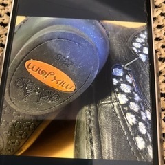 ミックスジャム　革ブーツの画像