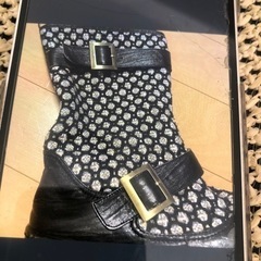 ミックスジャム　革ブーツの画像