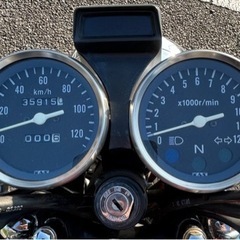 11月中は-2万に☆ GN125H 旧車スタイル　カスタム　原付2種　赤　125cc の画像