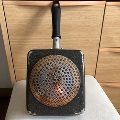 IH対応卵焼き器　調理器具つき❗️中古の画像