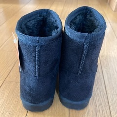 ムートン　もこもこブーツ18㎝の画像