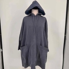 COS レディース グレー オーバーサイズ パーカー スウェットの画像