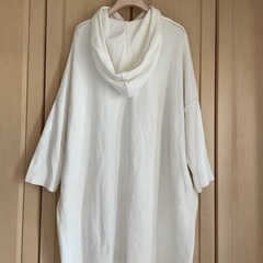 COS レディース グレー オーバーサイズ パーカー スウェットの画像