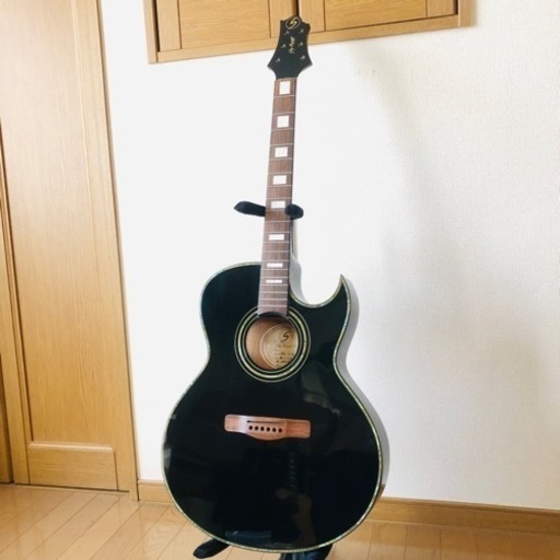 ギター Greg Bennett SMJ-17CE Greg Bennett Blackbird SMJ17CE Solid Thin Body Acoustic