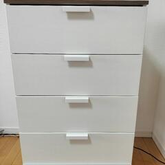 IKEA　trysil チェスト　ホワイトの画像