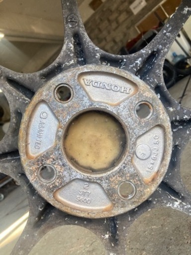 ホンダシビック純正15インチホイルDC2タイプR