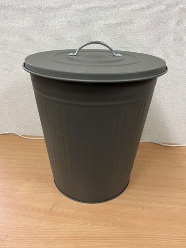IKEA KNODD 金属製ふた付きゴミ箱 40L