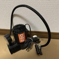 エアーコンプレッサー 車ソケット用コンセント付き