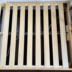 ベッドフレーム　シングルサイズ　木　の画像