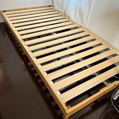 ベッドフレーム　シングルサイズ　木　