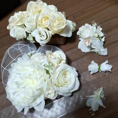 ヘアアクセサリー＆イヤカフ 結婚式 ウエディングの画像